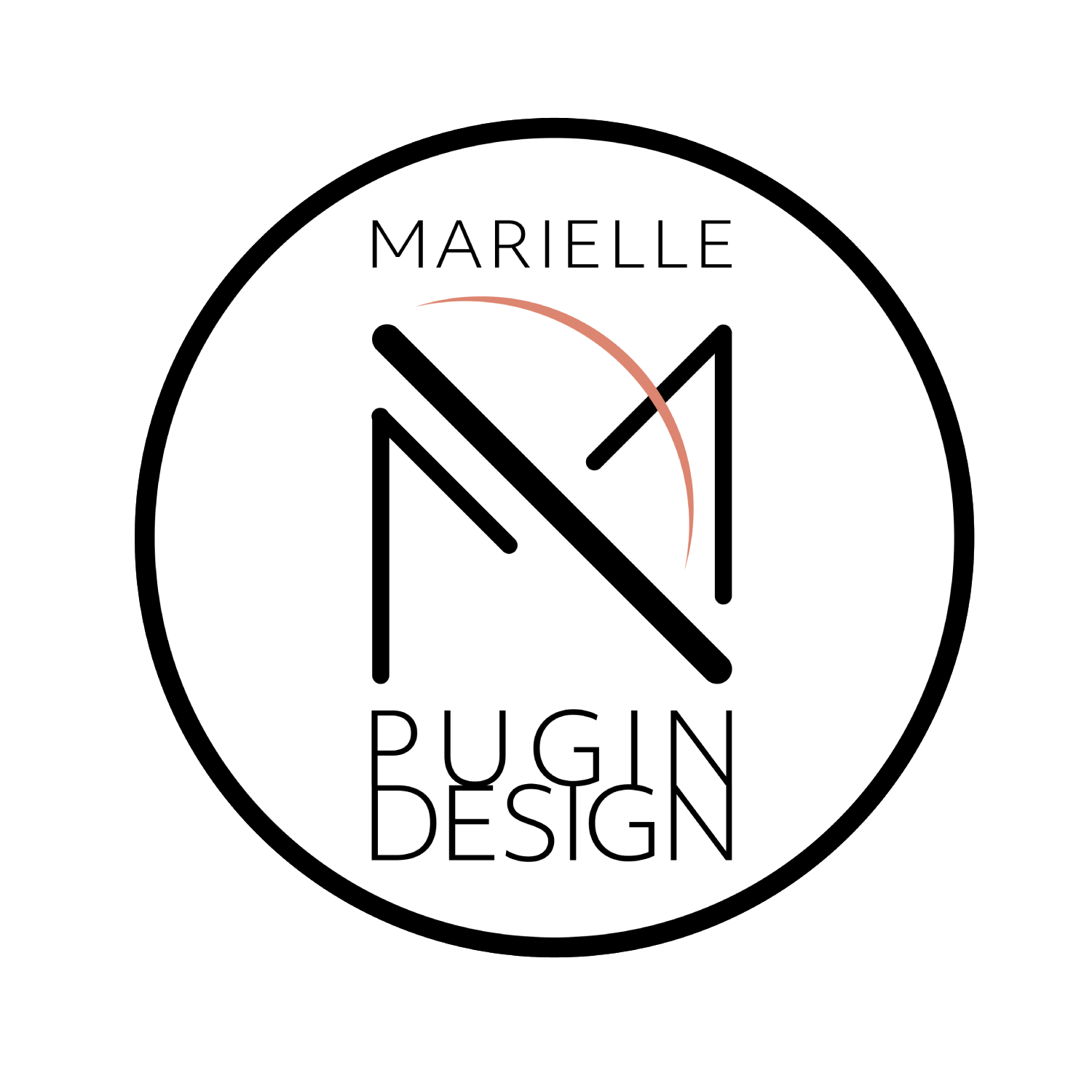 Logo Marielle Pugin Graphiste