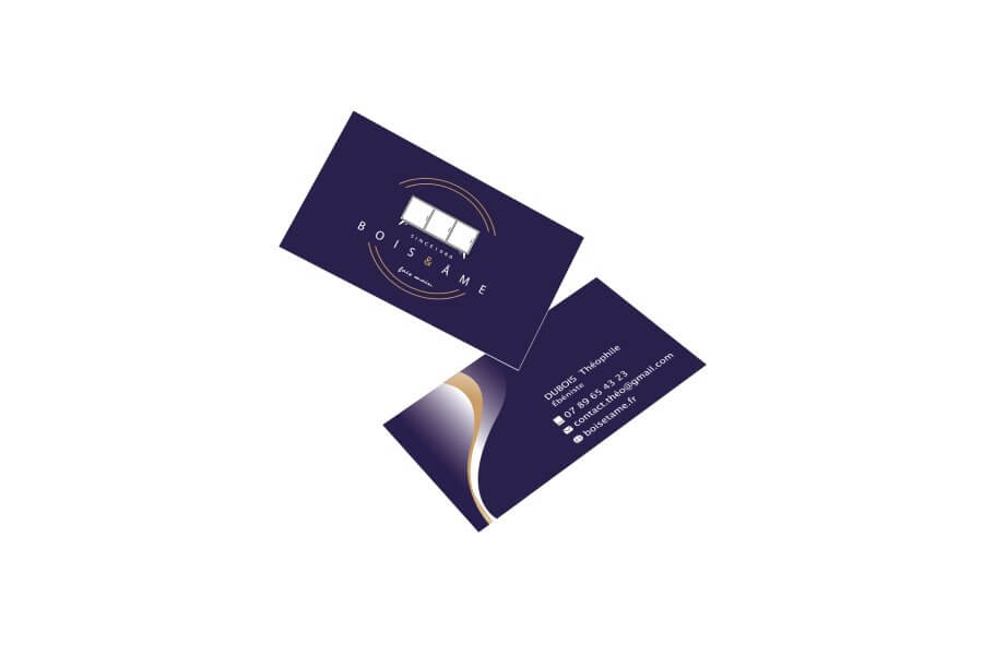 Création carte de visite